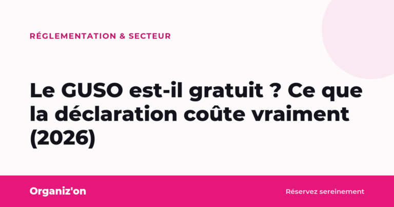 Le GUSO est-il gratuit ? Ce que la déclaration coûte vraiment (2026)